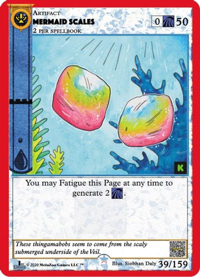 Mermaid Scales [Cryptid Nation: Kickstarter Edition] | Total Play