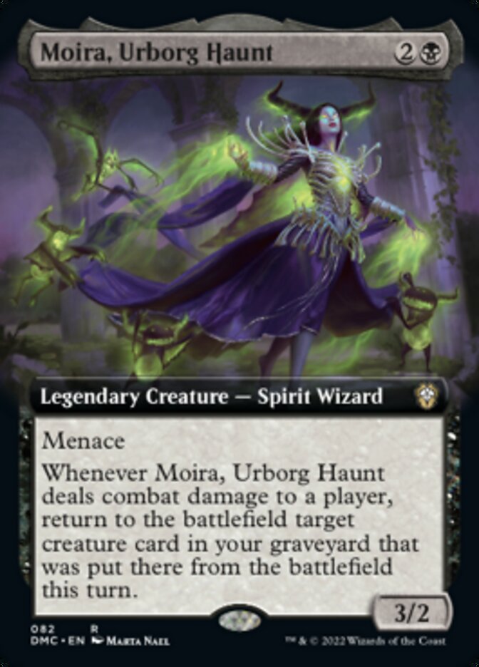 Moira, Urborg Haunt (Extended Art) [Dominaria United Commander] | Total Play