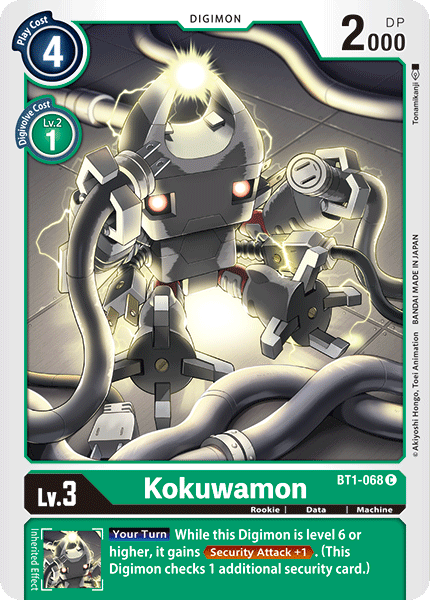 Kokuwamon [BT1-068] [Release Special Booster Ver.1.0] | Total Play