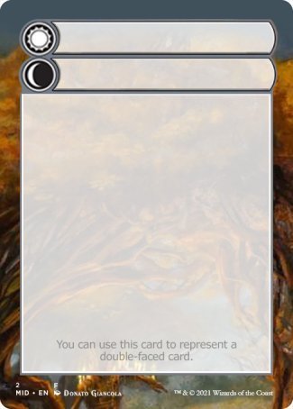 Helper Card (2/9) [Innistrad: Midnight Hunt Tokens] | Total Play