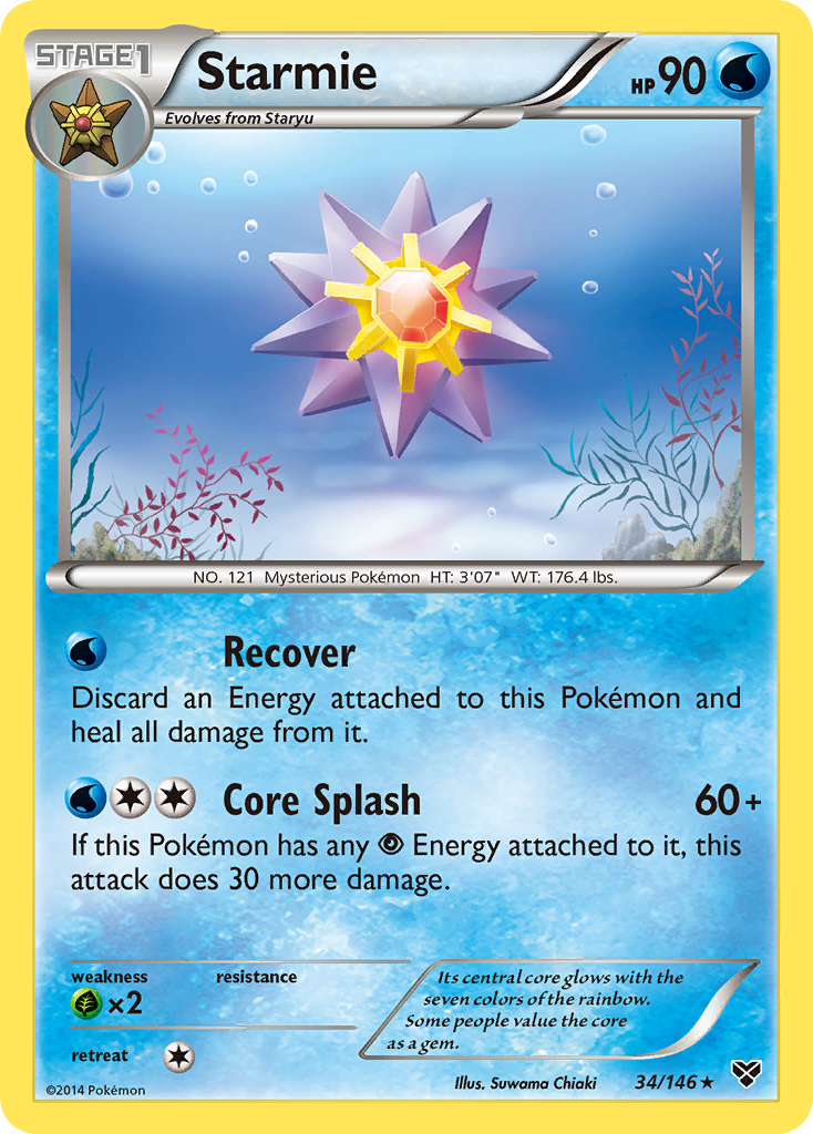 Starmie (34/146) [XY: Base Set] | Total Play