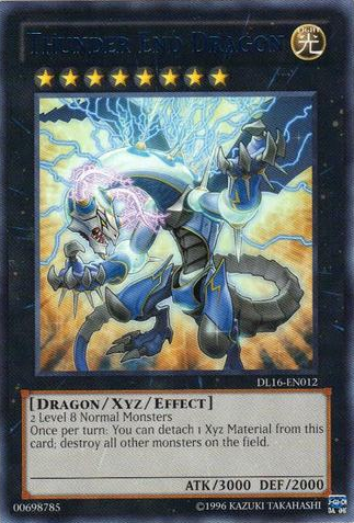 Thunder End Dragon (Blue) [DL16-EN012] Rare | Total Play