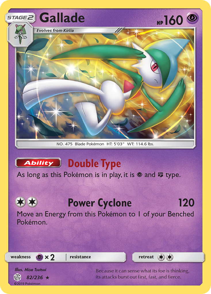 Gallade (82/236) [Sun & Moon: Cosmic Eclipse] | Total Play