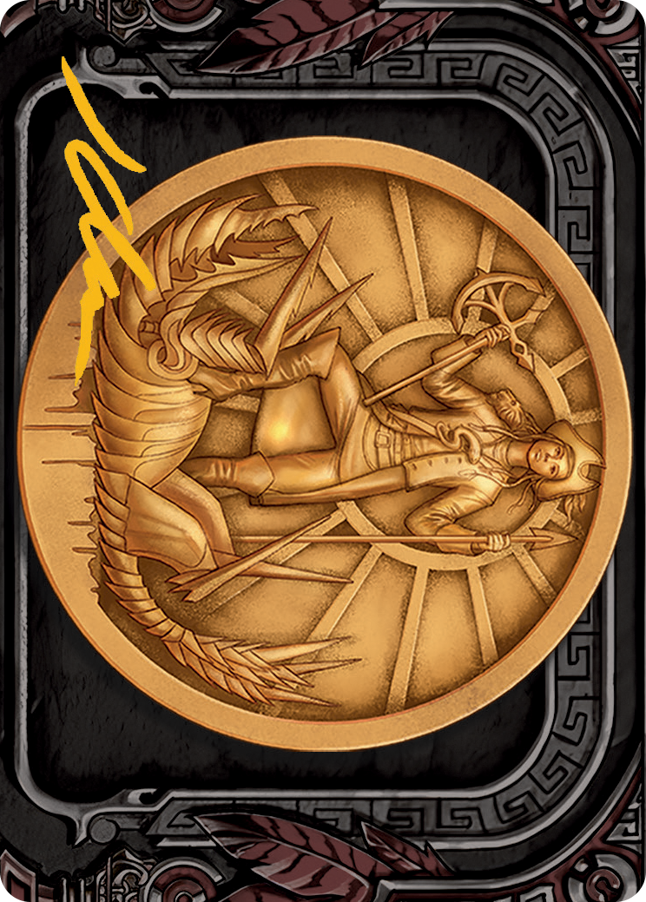 Captain Lannery Storm Art Card (Gold-Stamped Signature) [March of the Machine Art Series] | Total Play