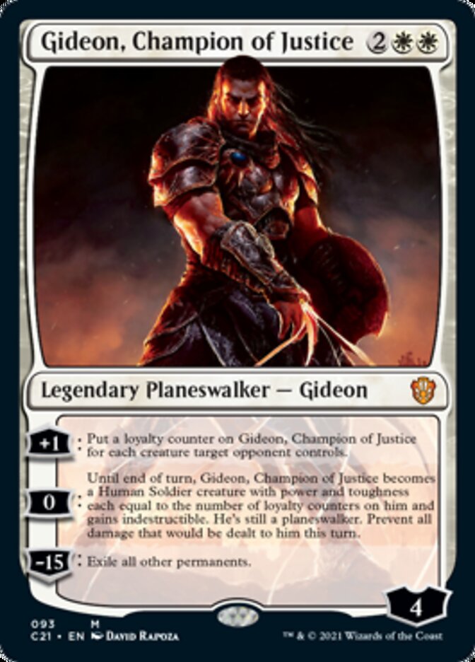 Gideon, Champion of Justice [Commander 2021] | Total Play