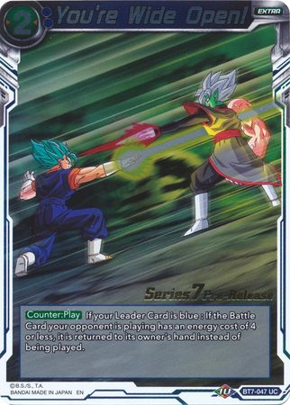 You're Wide Open! (BT7-047_PR) [Assault of the Saiyans Prerelease Promos] | Total Play