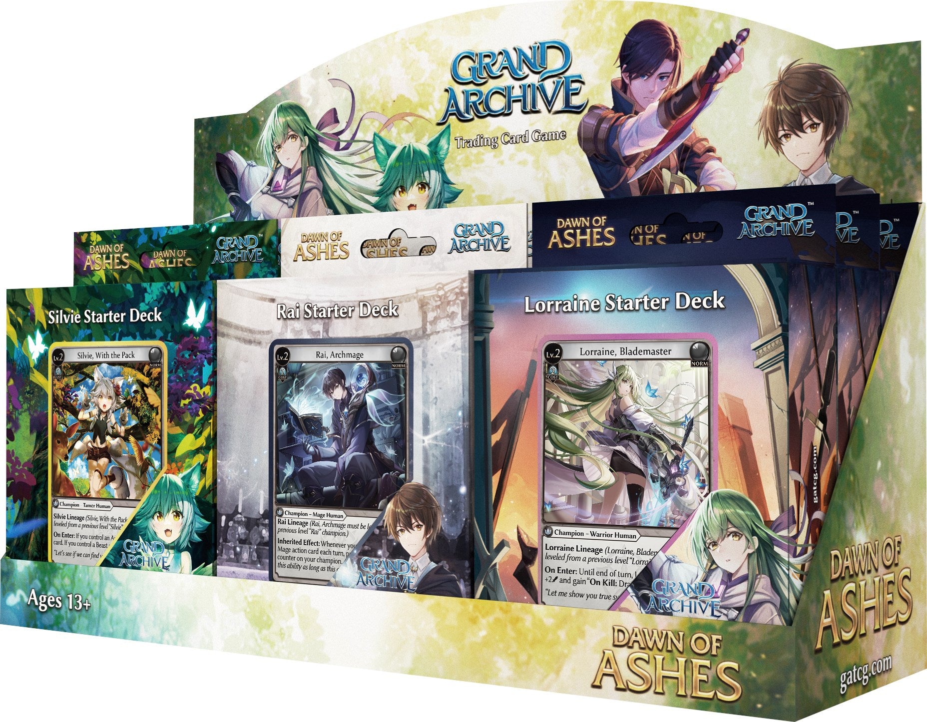 Dawn of Ashes - Starter Deck Display | Total Play