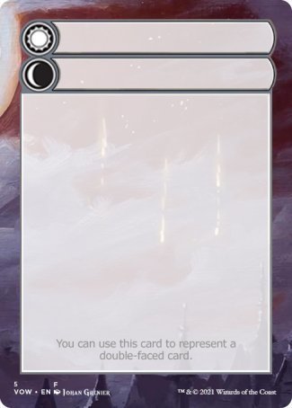 Helper Card (5/9) [Innistrad: Crimson Vow Tokens] | Total Play