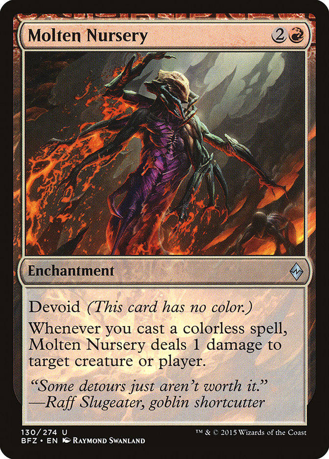 Molten Nursery [Battle for Zendikar] | Total Play