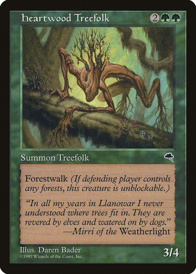 Heartwood Treefolk [Tempest] | Total Play