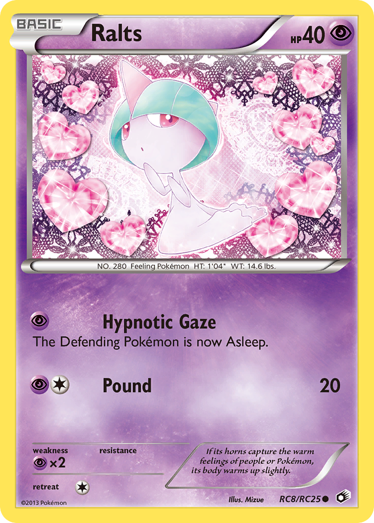 Ralts (RC8/RC25) [Black & White: Legendary Treasures] | Total Play