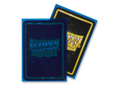 Dragon Shield: Standard 100ct Sleeves - Clear Blue (Matte) | Total Play
