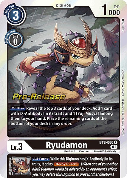 Ryudamon [BT8-060] [New Awakening Pre-Release Cards] | Total Play