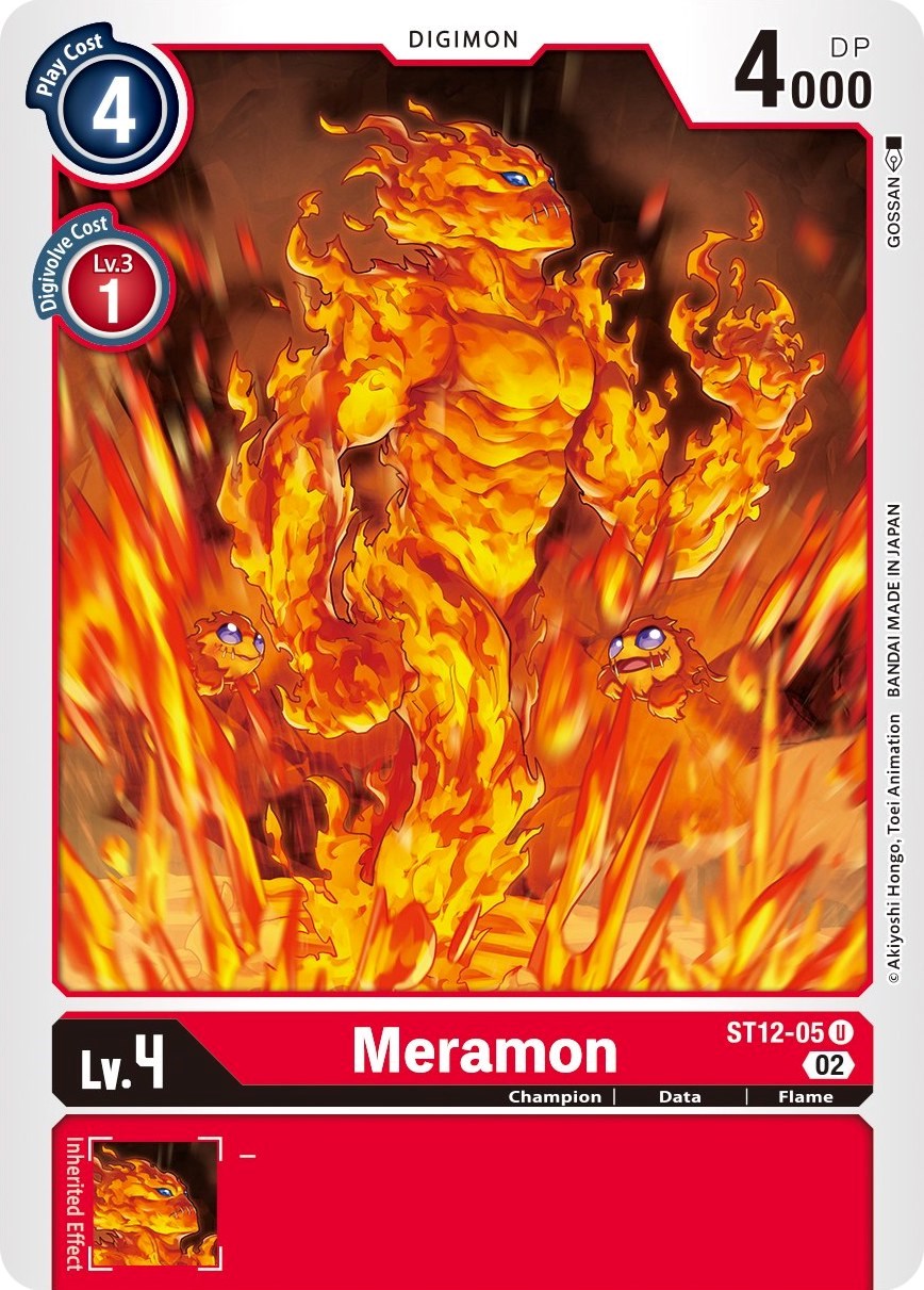 Meramon [ST12-05] [Starter Deck: Jesmon] | Total Play