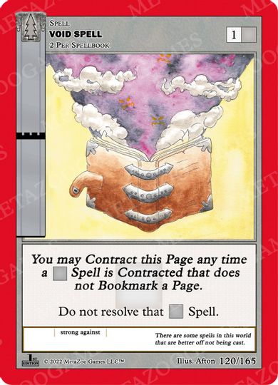 Void Spell [Cryptid Nation: Wilderness] | Total Play