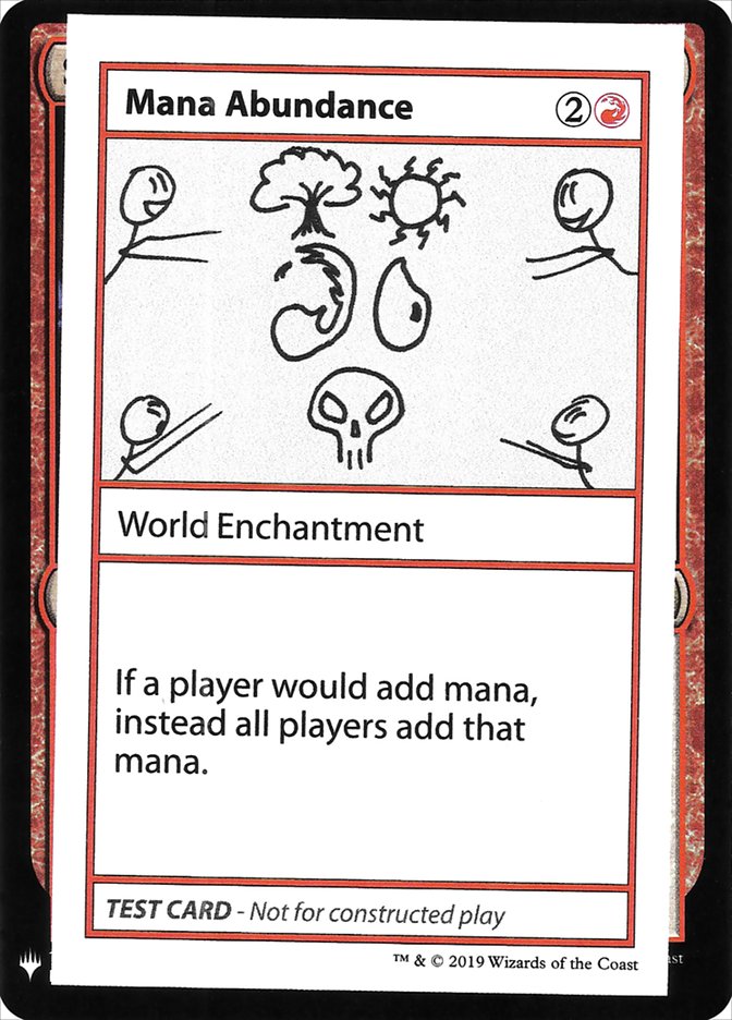 Mana Abundance [Mystery Booster Playtest Cards] | Total Play