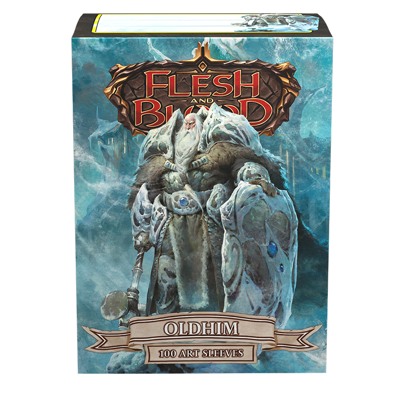 Dragon Shield: Standard 100ct Art Sleeves - Flesh and Blood (Oldhim) | Total Play