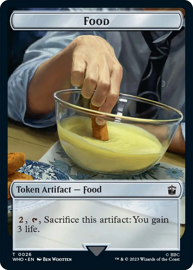 Food Token [Doctor Who Tokens] | Total Play