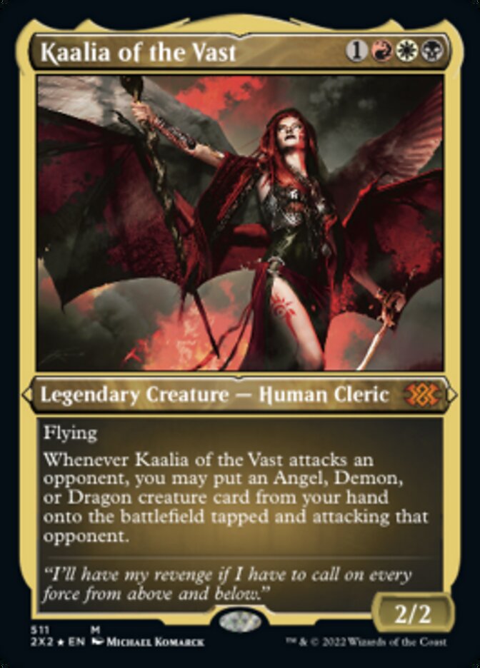 Kaalia of the Vast (Foil Etched) [Double Masters 2022] | Total Play