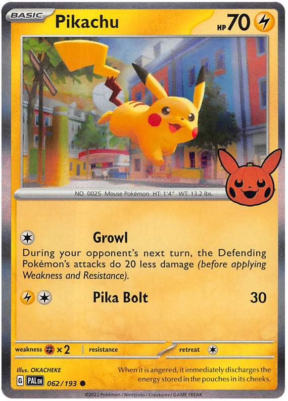 Pikachu (062/193) [Trick or Trade 2023] | Total Play