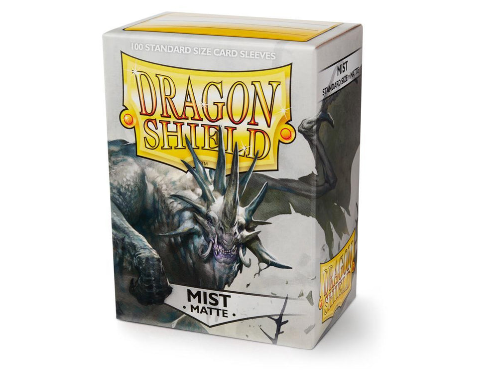 Dragon Shield: Standard 100ct Sleeves - Mist (Matte) | Total Play