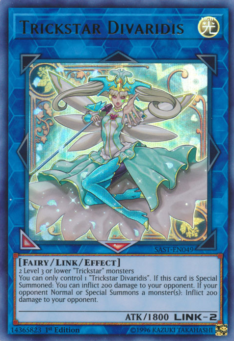 Trickstar Divaridis [SAST-EN049] Ultra Rare | Total Play