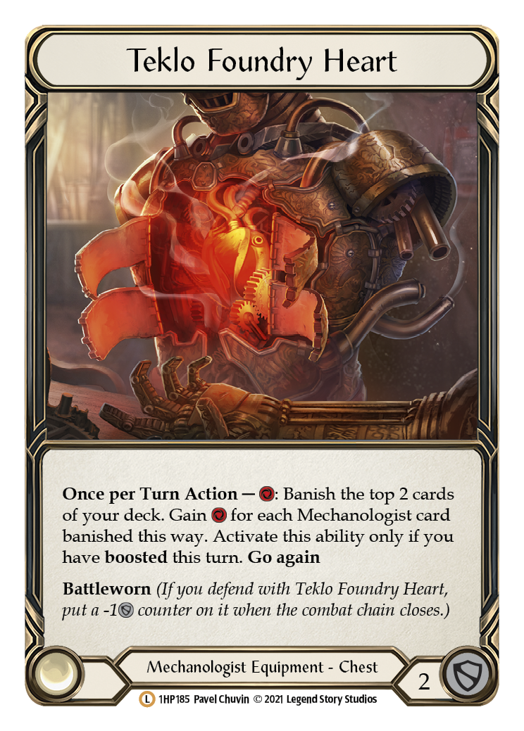 Teklo Foundry Heart [1HP185] (History Pack 1) | Total Play