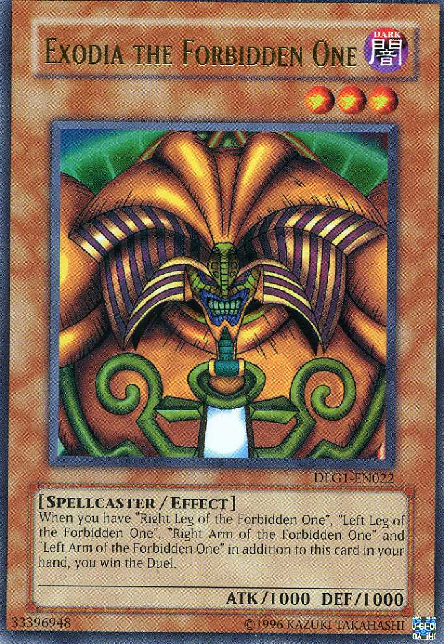 Exodia the Forbidden One [DLG1-EN022] Ultra Rare | Total Play