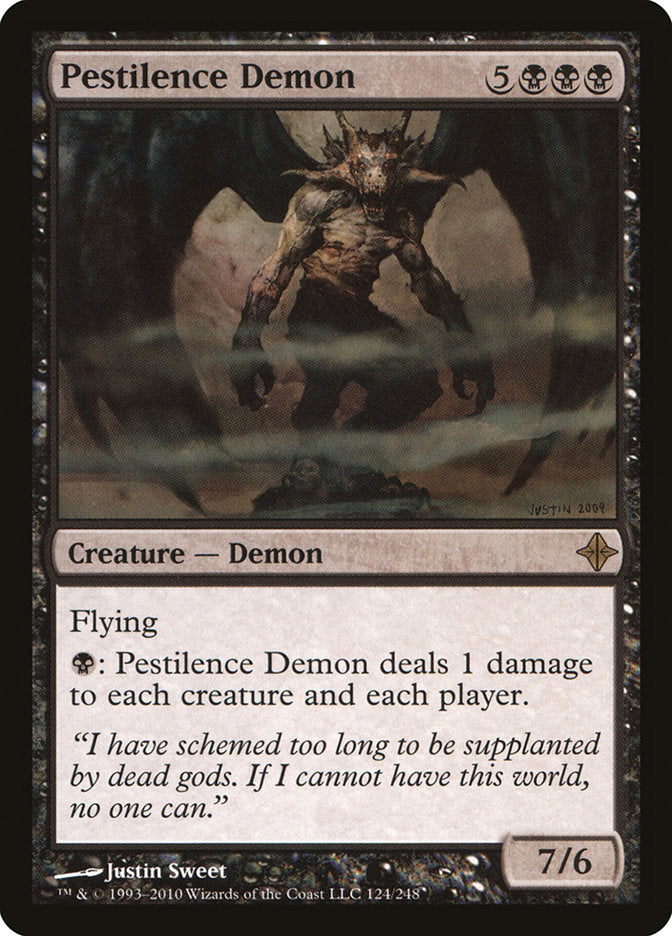 Pestilence Demon [Rise of the Eldrazi] | Total Play