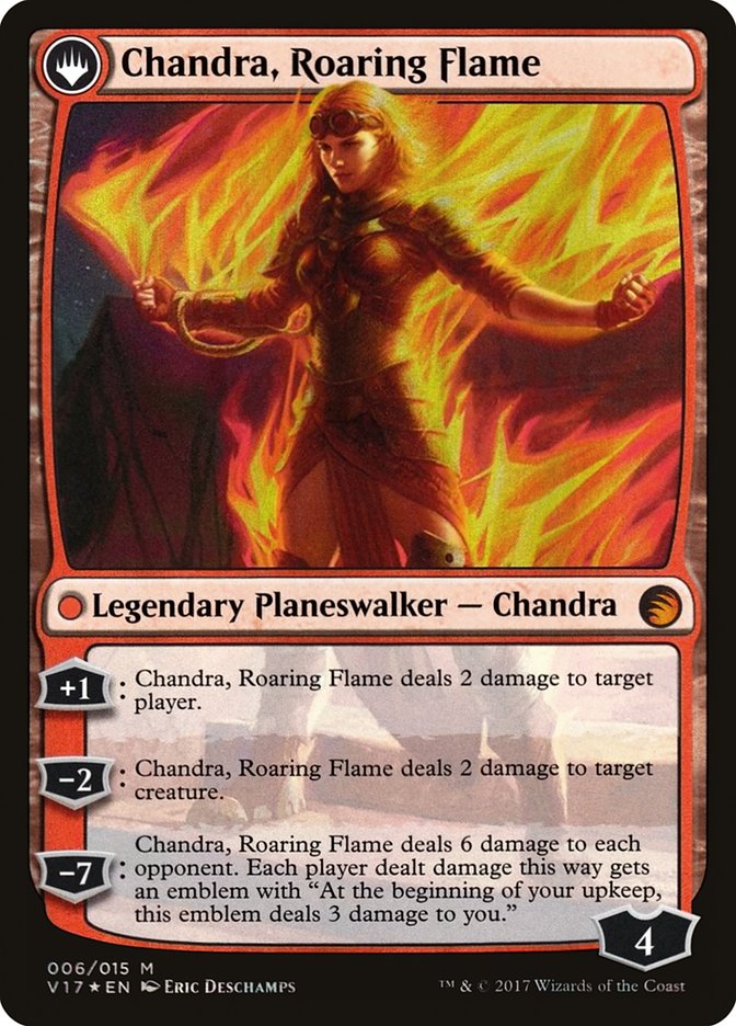 Chandra, Fire of Kaladesh // Chandra, Roaring Flame [From the Vault: Transform] | Total Play