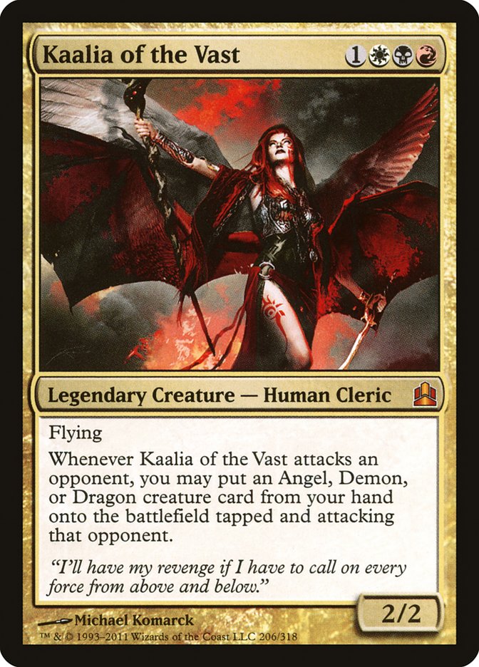 Kaalia of the Vast [Commander 2011] | Total Play