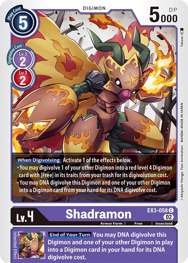 Shadramon [EX3-058] [Draconic Roar] | Total Play