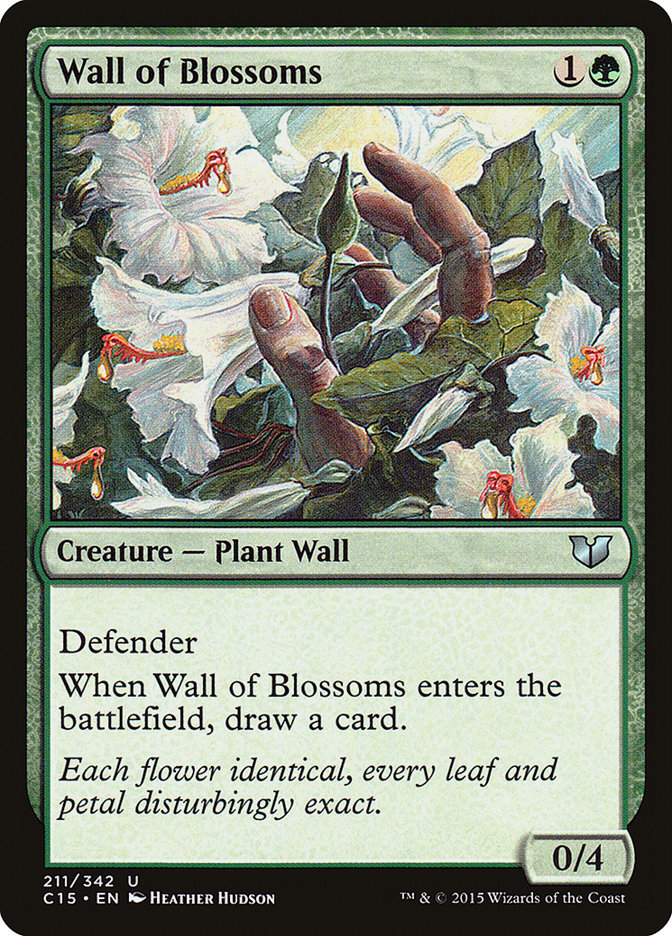 Wall of Blossoms [Commander 2015] | Total Play
