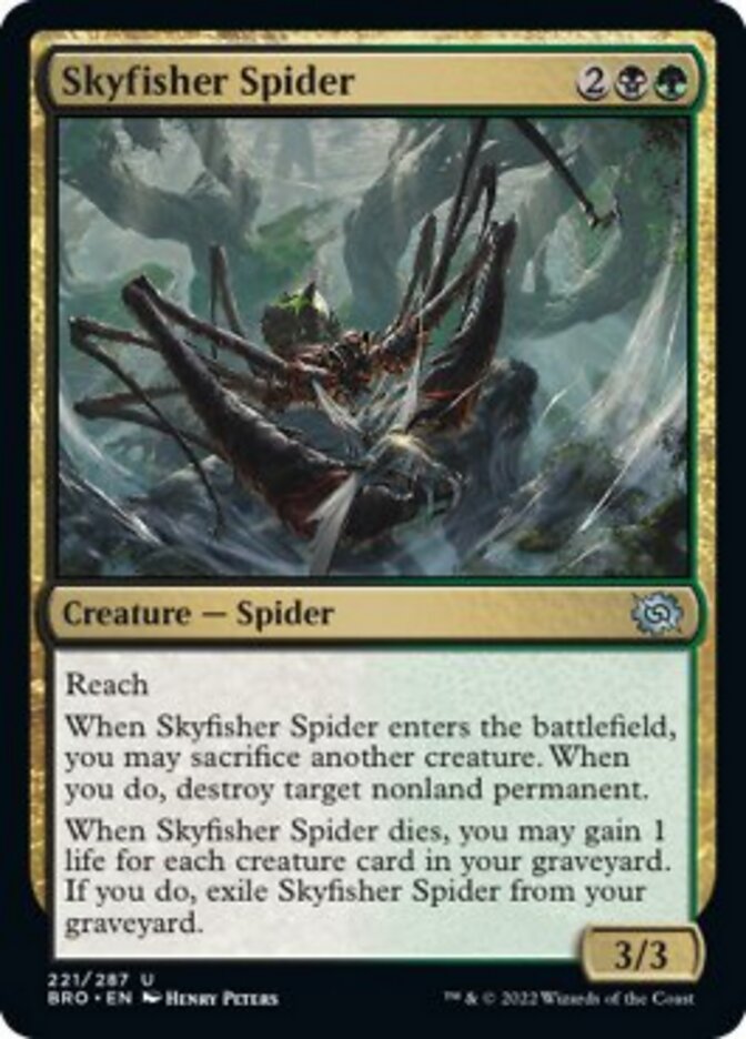 Skyfisher Spider [The Brothers' War] | Total Play