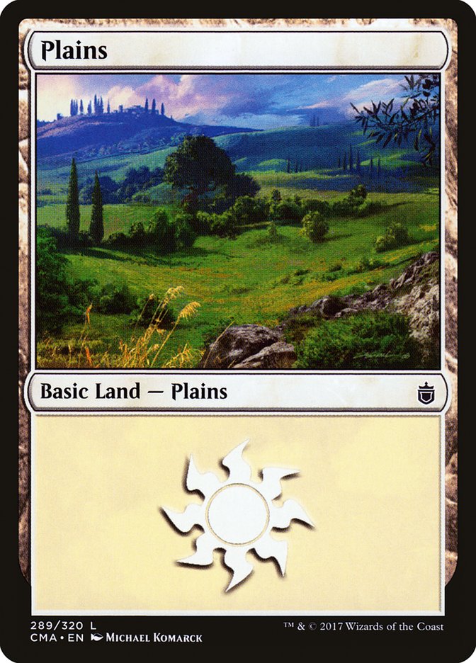 Plains (289) [Commander Anthology] | Total Play