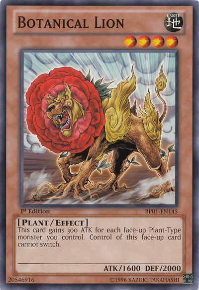 Botanical Lion [BP01-EN145] Common | Total Play