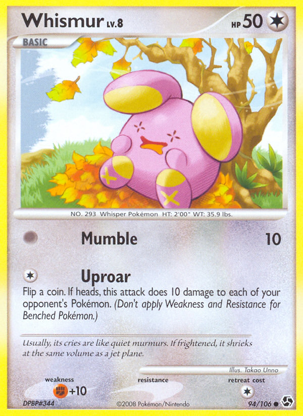 Whismur (94/106) [Diamond & Pearl: Great Encounters] | Total Play