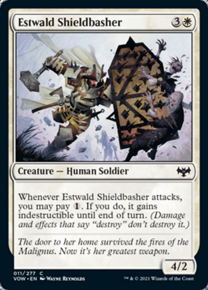 Estwald Shieldbasher [Innistrad: Crimson Vow] | Total Play