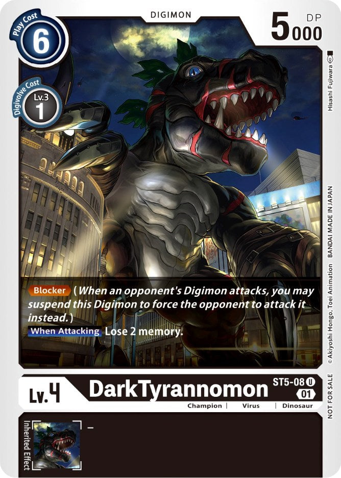 DarkTyrannomon [ST5-08] (Winner Pack X Record) [Starter Deck: Machine Black Promos] | Total Play