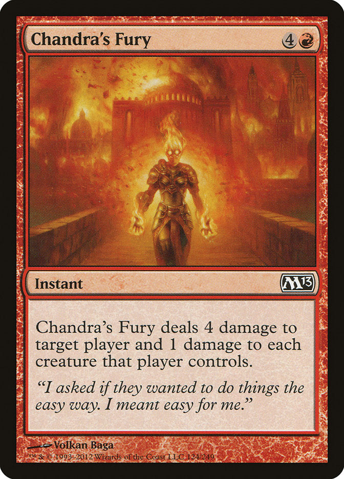 Chandra's Fury [Magic 2013] | Total Play