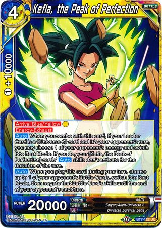 Kefla, the Peak of Perfection (BT7-122) [Assault of the Saiyans] | Total Play