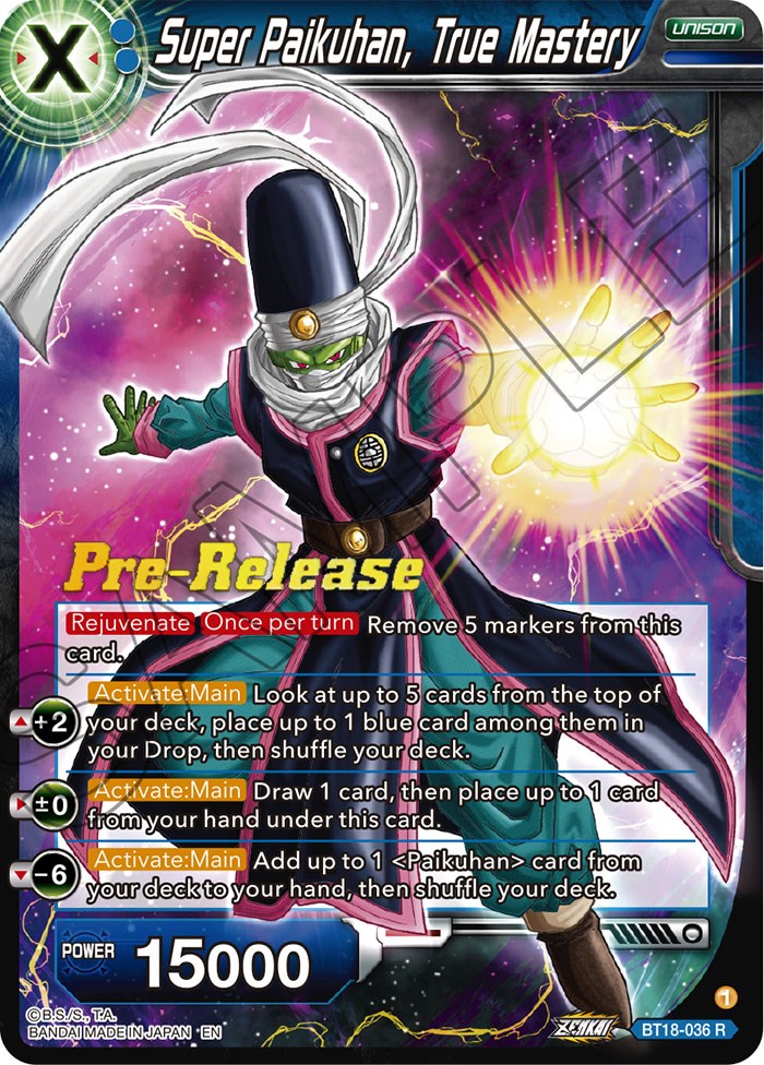 Super Paikuhan, True Master (BT18-036) [Dawn of the Z-Legends Prerelease Promos] | Total Play