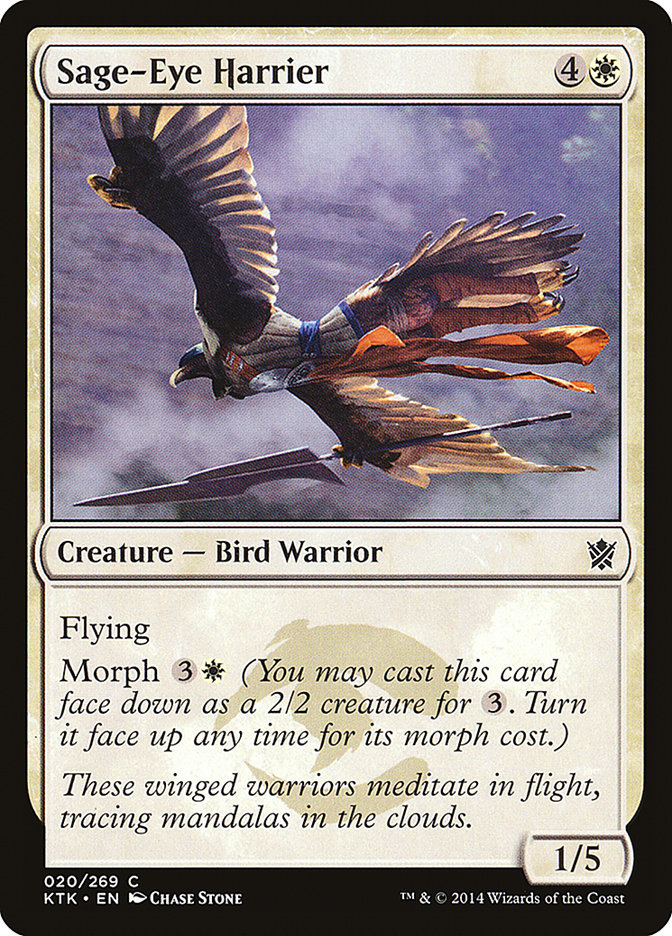 Sage-Eye Harrier [Khans of Tarkir] | Total Play