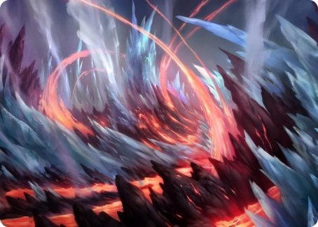 Frostboil Snarl Art Card [Strixhaven: School of Mages Art Series] | Total Play