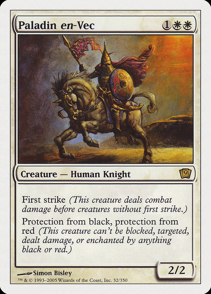 Paladin en-Vec [Ninth Edition] | Total Play