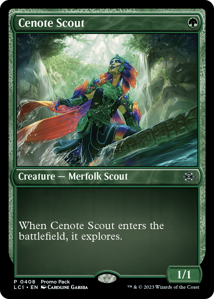 Cenote Scout [The Lost Caverns of Ixalan Promos] | Total Play