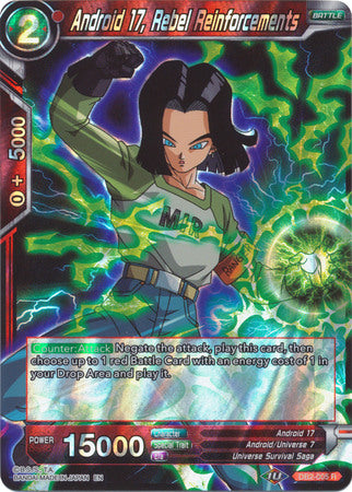 Android 17, Rebel Reinforcements (DB2-005) [Divine Multiverse] | Total Play