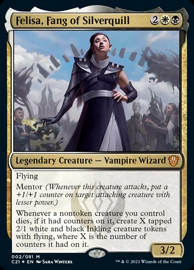 Felisa, Fang of Silverquill [Commander 2021] | Total Play