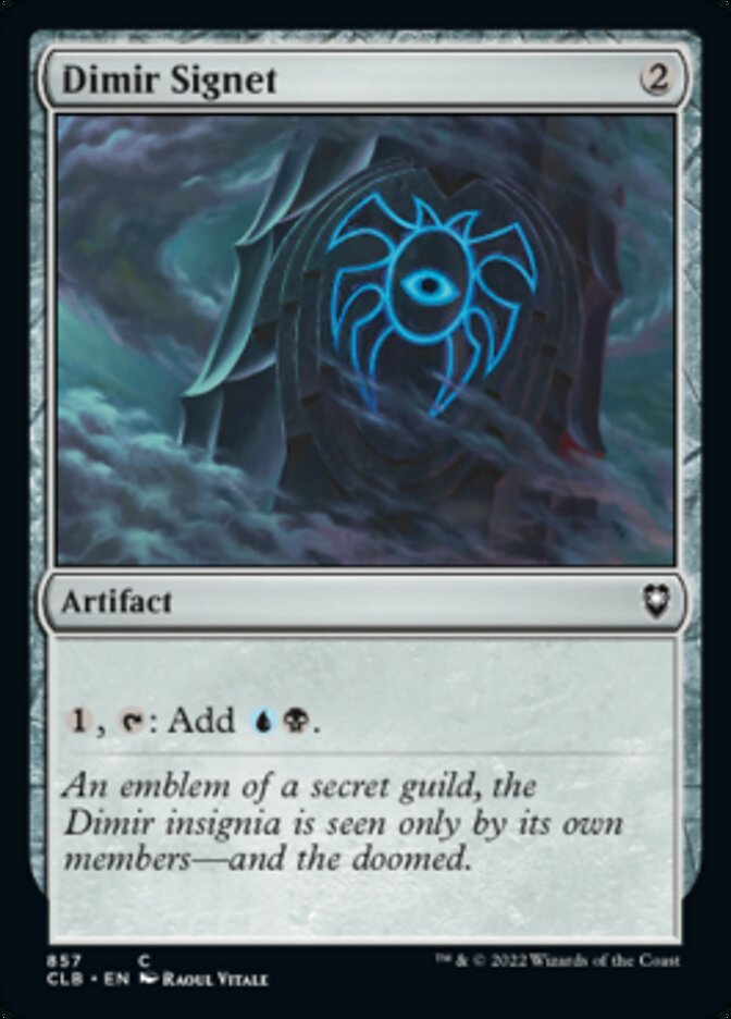 Dimir Signet [Commander Legends: Battle for Baldur's Gate] | Total Play