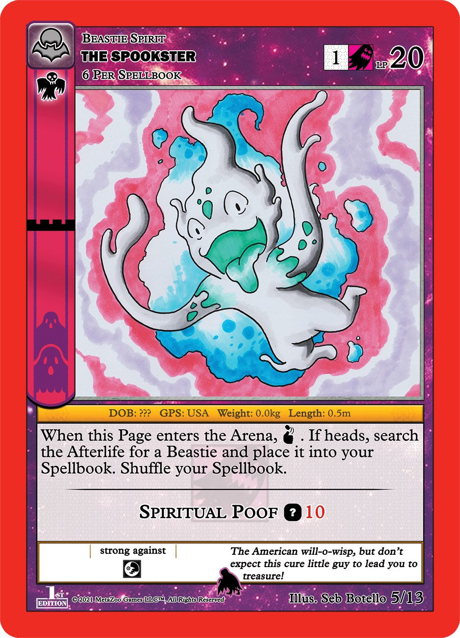 The Spookster [Cryptid Nation: Nightfall First Edition Tribal Theme Decks] | Total Play